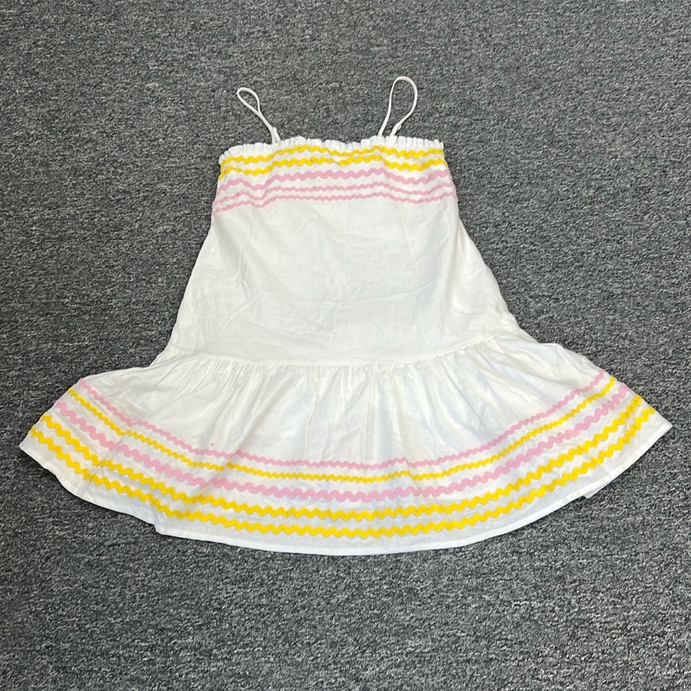 NWT! Lisa Marie Fernandez Dress. White. SZ XXS